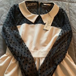 NWT Darling Natalia Cream Dress